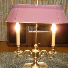 レトロ照明　　　クリスマス。かなり昔のものです。舶来物　　金拍張りの画像