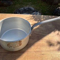 特大 アルミ？片手ナベの画像