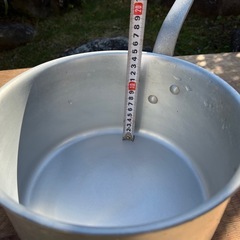 特大 アルミ？片手ナベの画像