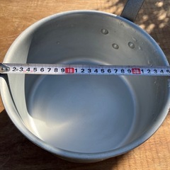 特大 アルミ？片手ナベの画像