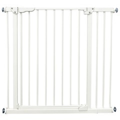 【2個セット】新品  《楽天1位》ペットゲート 突っ張り ペットフェンス ワイド つっぱり 階段 キッチン 犬 猫 脱走防止 柵 ゲート フェンス ドア付き おしゃれ 柵 セーフティゲート スチールゲート の画像