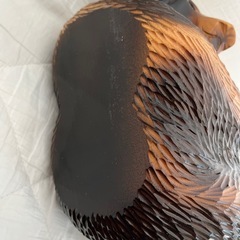 木彫りのクマの画像
