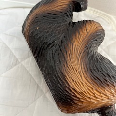 木彫りのクマの画像