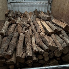 薪　広葉樹ミックス　乾燥済み　配達しますの画像