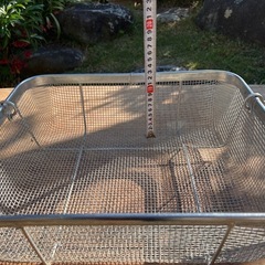 ステンレス 籠／食器水切りの画像