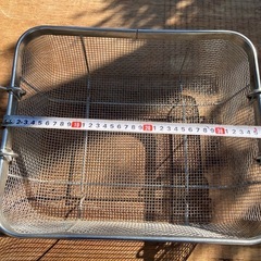 ステンレス 籠／食器水切りの画像