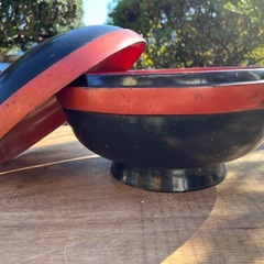 特大 おひつ 漆？の画像