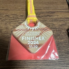 岡山マラソン2023・2024・2025年フィニッシャーメダルセット（バラ売り不可）の画像