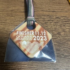 岡山マラソン2023・2024・2025年フィニッシャーメダルセット（バラ売り不可）の画像