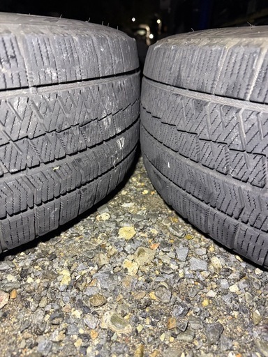 冬タイヤ付　クラウンサイズ 18インチ　225/45r18 ブリザックVRX2 　