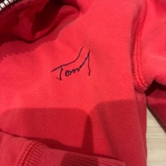 トミーヒルフィガージップパーカーの画像