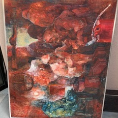 キャンバスの木枠と、額縁の画像