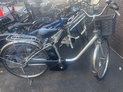 シルバーパナソニック電動アシスト自転車