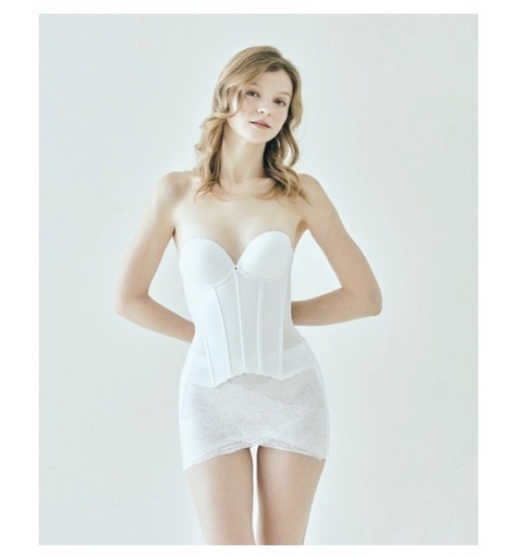 【オンライン決済】ブライダルインナー　theD クラウディア　　ロングラインブラ　美フォルム