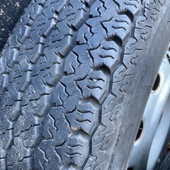 軽貨物用普通タイヤ4本の画像