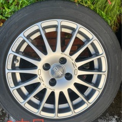 OZ Racing スーパーツーリズモ 4穴 15インチ 6.5J +37 PCD100の画像