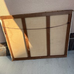 60号のキャンバスと木枠の画像