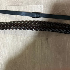 レディース　ベルト 2本　長いですの画像