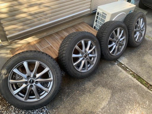 ⭐️4本価格⭐️スタッドレス 185/60R15 GOODYEAR ICENAVI6 ＋WARENホイール?