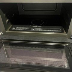 【2022年製・美品】アイリスオオヤマ　オーブンレンジ MO-F1808-CWの画像