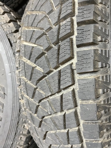 ブリヂストン ブリザック ジムニー 215/80R16 JA11純正アルミ付き 中古