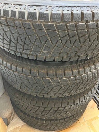 ブリヂストン ブリザック ジムニー 215/80R16 JA11純正アルミ付き 中古