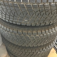 ブリヂストン ブリザック ジムニー 215/80R16 JA11純正アルミ付き 中古の画像