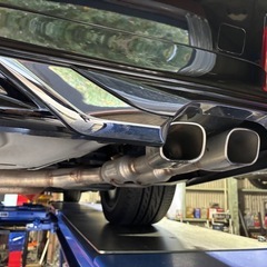 【仮価格　要相談】30アルファードGGH30Wモデリスタマフラー訳アリの画像