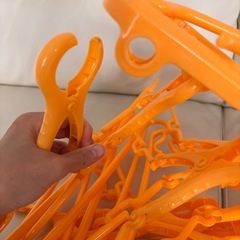 物干し　ハンガー10個の画像