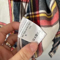 マッキントッシュ　ビンテージ　チェックネルシャツの画像