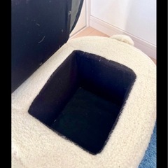 エアリゾーム　アルパカ　収納付き　スツール　ふわふわの画像
