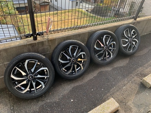 ウェッズタイヤホイール165/55-15 軽自動車用