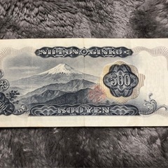 昔(昭和時代)の旧500円貨幣の画像