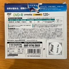 空DVD 9枚の画像