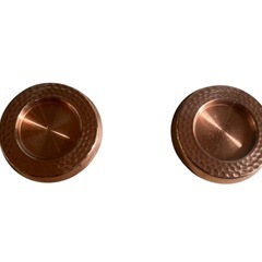 新品未使用　レア品　高級　銅製ビアカップセット 2個　島本製作所の画像