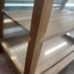 大人気　他サイトではプレ値で販売されてます　salut! リサイクルウッドカウンターキャビネット　の画像