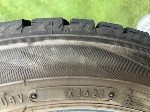 12月4日　お取引終了　8部山以上！　155 65 r14 スタッドレス　スズキ純正ホイール　4本セット