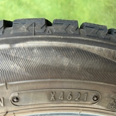 12月4日　お取引終了　8部山以上！　155 65 r14 スタッドレス　スズキ純正ホイール　4本セットの画像