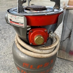 プロパンガスボンベ、コンロセット の画像