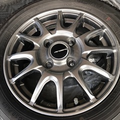 スタッドレスタイヤ アルミホイールセット 13インチ アイスガード ヨコハマ 軽自動車の画像