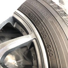 スタッドレスタイヤ アルミホイールセット 13インチ アイスガード ヨコハマ 軽自動車の画像