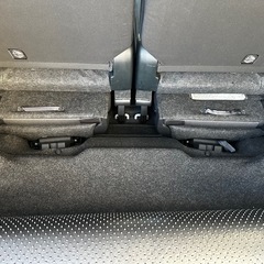 トヨタ シエンタ 170系 防水ラバーマット ロングラゲッジマット 7人乗り（3列シート）  ラゲージマットの画像