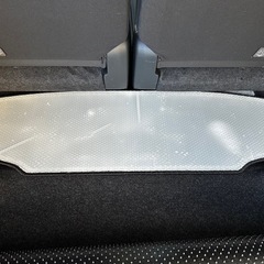 トヨタ シエンタ 170系 防水ラバーマット ロングラゲッジマット 7人乗り（3列シート）  ラゲージマットの画像