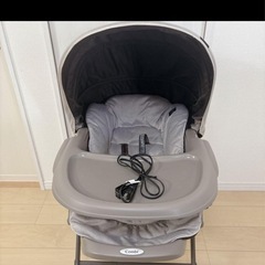 【極美品】コンビ ネムリラ AT BEDi おやすみドーム付 電動　新生児からの画像