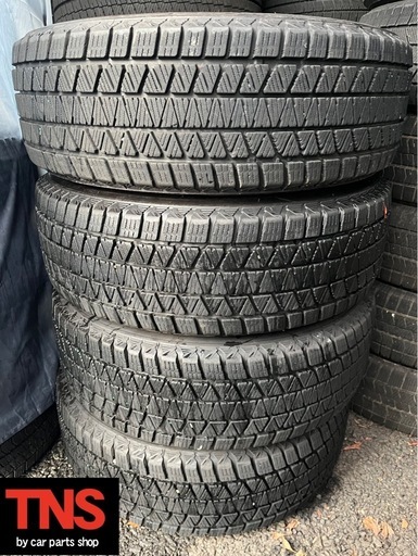スタッドレスタイヤ4本 225/65R17 102Q ブリヂストンBS ブリザックDM-V3 ミゾ多