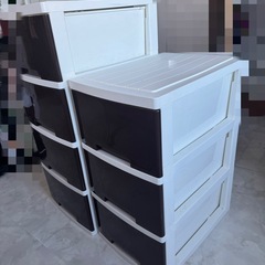 至急★新宿！オシャレなブラウンの収納ケース！の画像