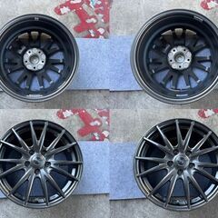 CX-5等にweds ウェッズ 17インチ 7J 114.3/5H ハブ径72mmの画像