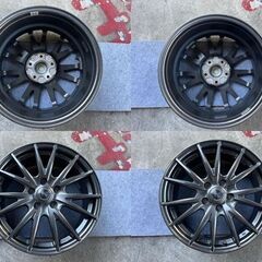 CX-5等にweds ウェッズ 17インチ 7J 114.3/5H ハブ径72mmの画像