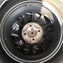 商談中 スタッドレスタイヤ ホイールセット 軽自動車 ブリヂストンの画像