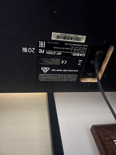 Casio電子ピアノ
